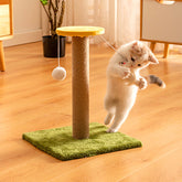Маводҳои бозичаҳои Cat Scratcher Sisal амудии пойдору устувори зидди харошидан